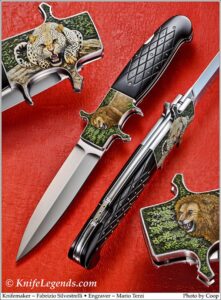 Fabrizio Silvestrelli custom knife