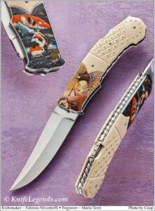 Fabrizio Silvestrelli custom knife