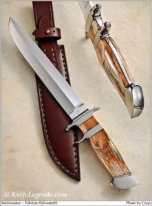 Fabrizio Silvestrelli custom knife