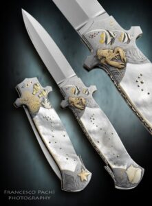 Fabrizio Silvestrelli custom knife