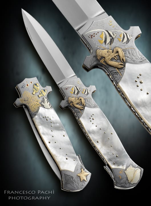 Fabrizio Silvestrelli custom knife