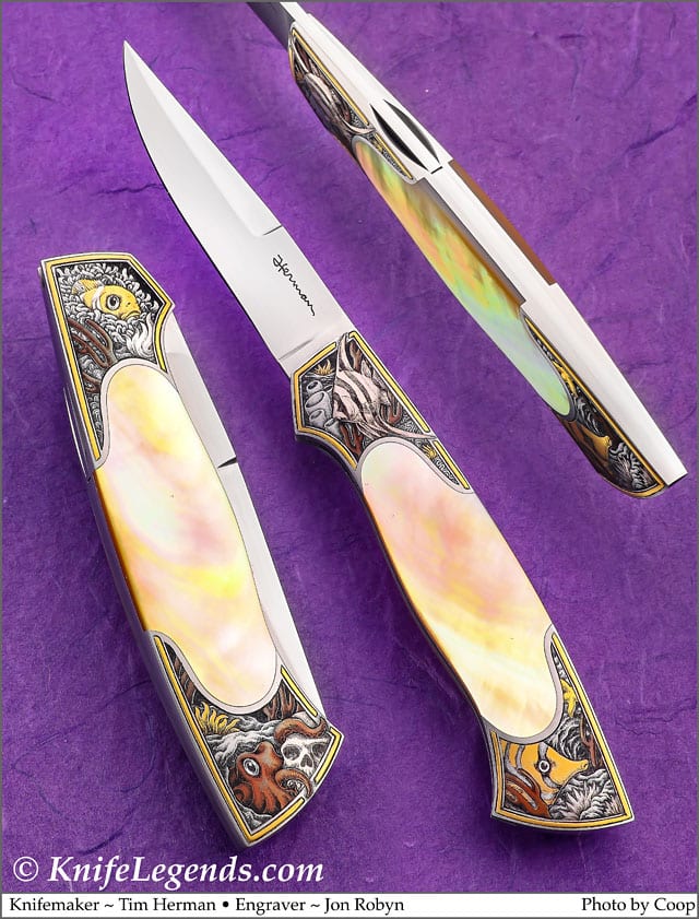 Tim Herman custom knife