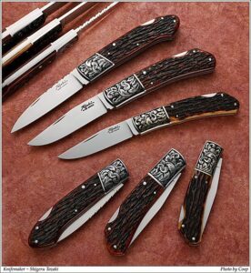 Shigeru Tozaki custom knife