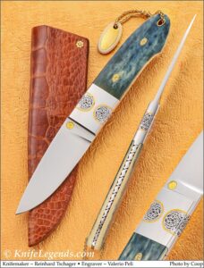 Reinhard Tschager custom knife
