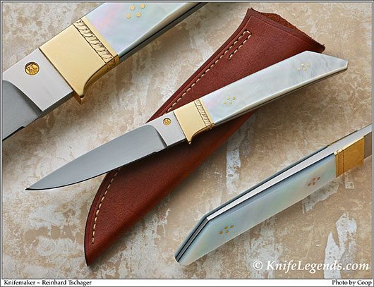 Reinhard Tschager custom knife