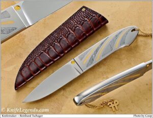 Reinhard Tschager custom knife