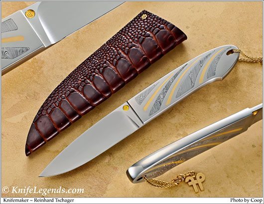 Reinhard Tschager custom knife