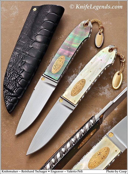 Reinhard Tschager custom knife