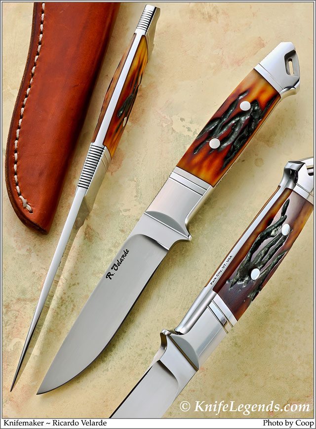 Ricardo Velarde custom knife