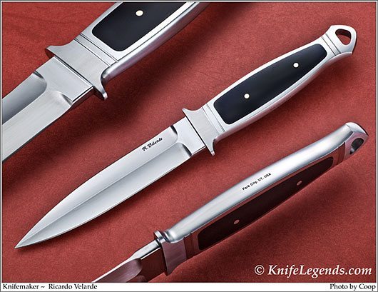 Ricardo Velarde custom knife