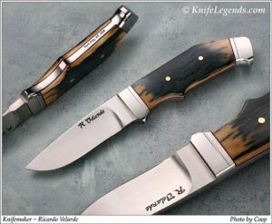 Ricardo Velarde custom knife