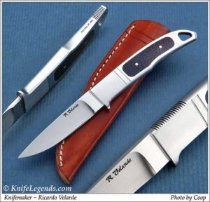 Ricardo Velarde custom knife