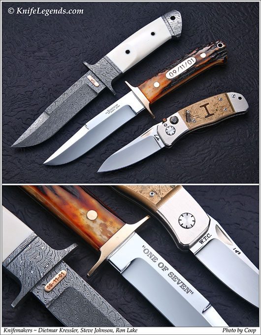 World Trade Center Memorial Set custom knife