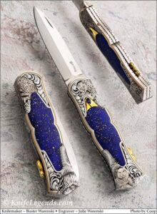 Buster Warenski custom knife