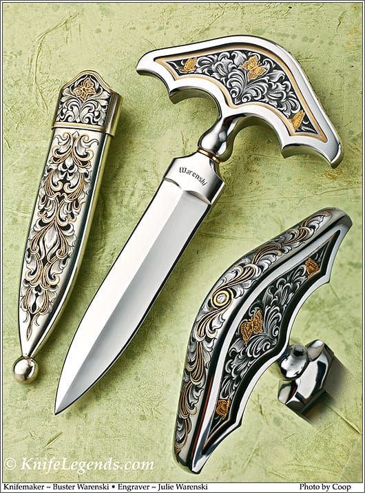 Buster Warenski custom knife