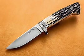 Buster Warenski custom knife