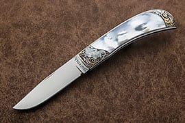 Buster Warenski custom knife