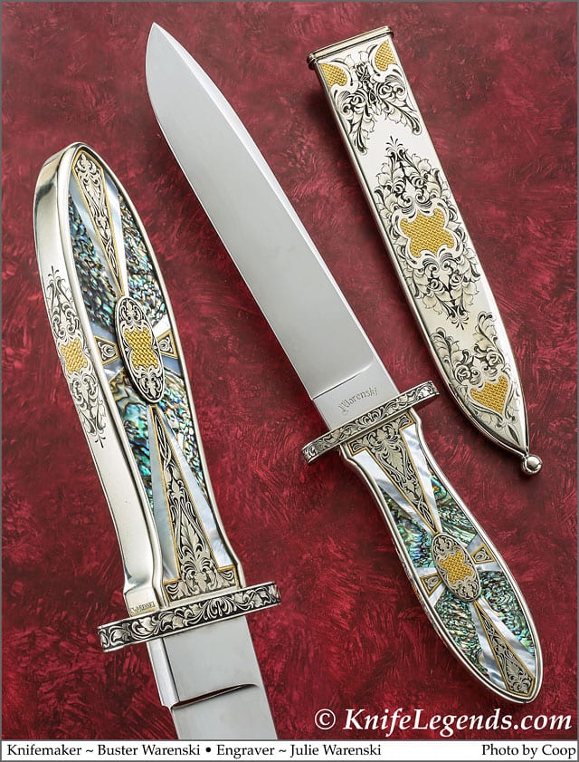 Buster Warenski custom knife