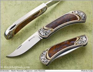 Buster Warenski custom knife