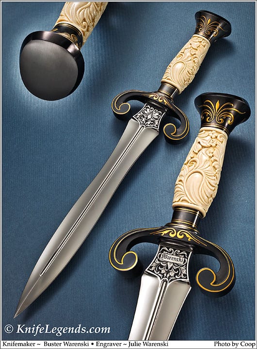 Buster Warenski custom knife