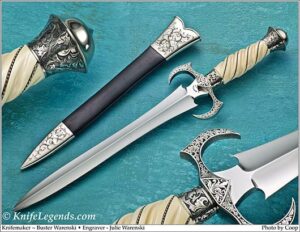 Buster Warenski custom knife