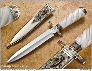 Buster Warenski custom knife