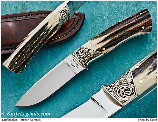 Buster Warenski custom knife