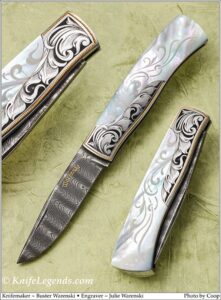 Buster Warenski custom knife