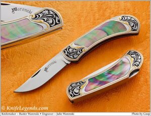 Buster Warenski custom knife