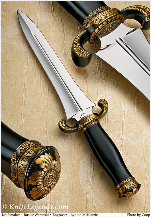 Buster Warenski custom knife
