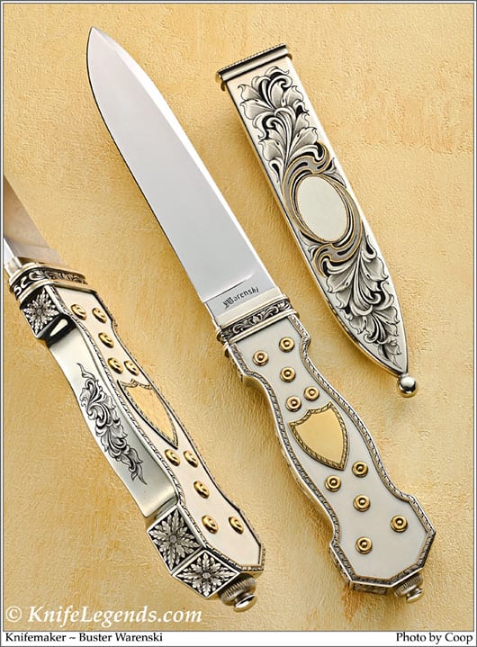 Buster Warenski custom knife