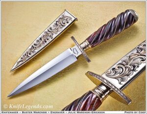 Buster Warenski custom knife