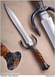 Buster Warenski custom knife