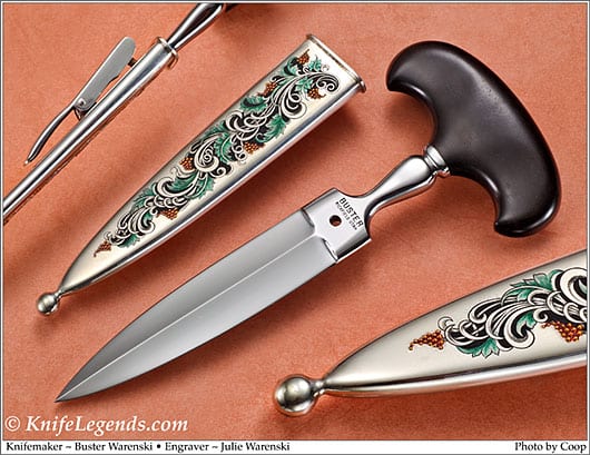 Buster Warenski custom knife
