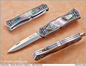 Buster Warenski custom knife