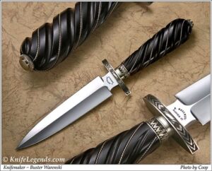 Buster Warenski custom knife