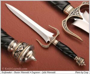 Buster Warenski custom knife