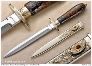 Buster Warenski custom knife