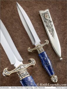 Buster Warenski custom knife