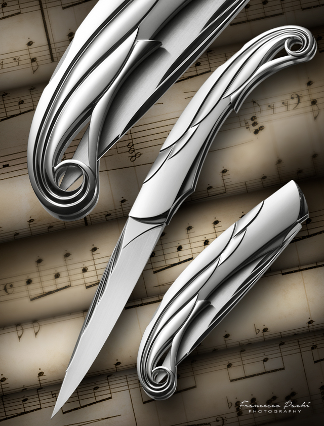 Wolfgang Loerchner custom knife