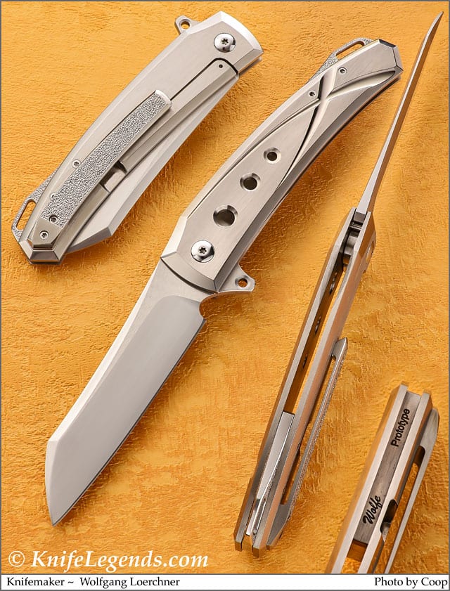 Wolfgang Loerchner custom knife