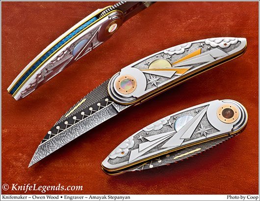 Owen Wood custom knife