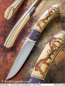 Owen Wood custom knife