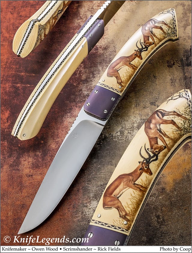 Owen Wood custom knife