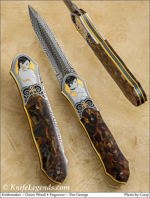 Owen Wood custom knife