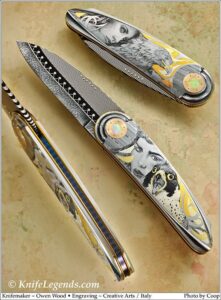 Owen Wood custom knife
