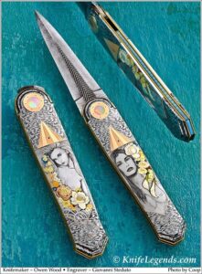 Owen Wood custom knife