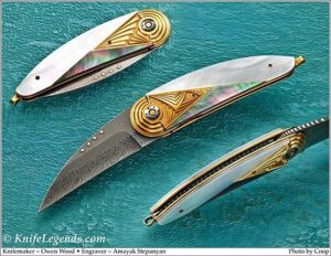 Owen Wood custom knife
