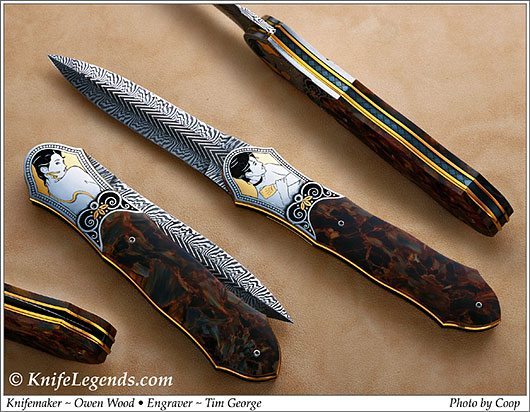 Owen Wood custom knife