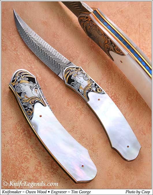 Owen Wood custom knife